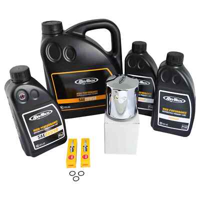 EIGHTBALL CUSTOM  Inspektionskit für Harley Davidson Touring 2007-2017 Chrom