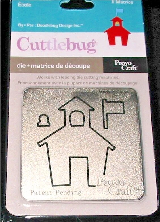 School House Cuttlebug Die 37-1556 NEW! - Image 1 of 2