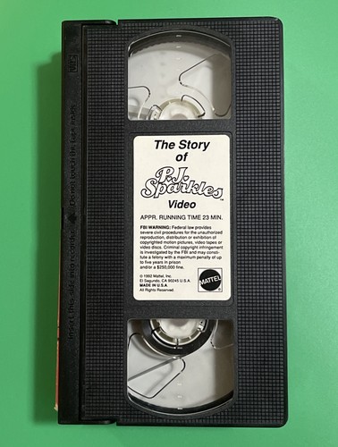 Die Geschichte von P.J. Sparkles VHS Video Vintage 1992 Mattel Fun Fantasy Family Film - Bild 6 von 7