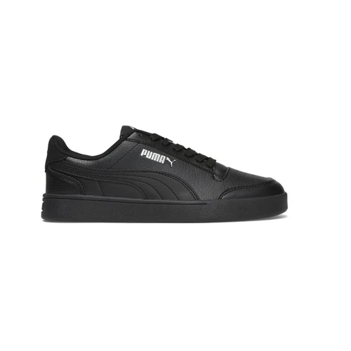 Puma Shuffle Lace Up  Youth Boys Black Sneakers Casual Shoes 37568806