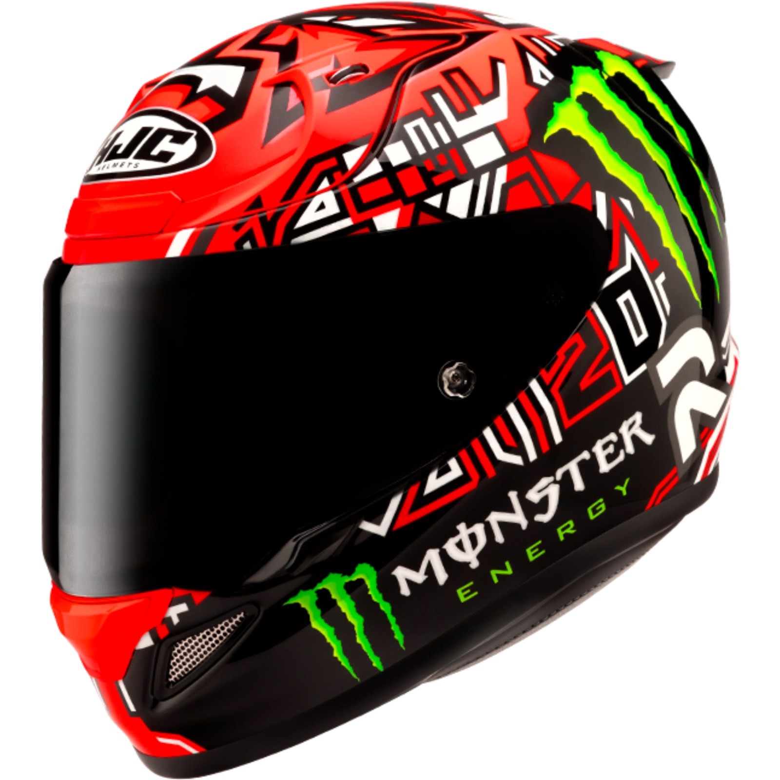 HJC RPHA 12 Quartararo Replica II MC1 - XS Motorcycle Helmet Red-Black-White