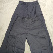 Lot of 2 Rothco BDU Cargo Pants Mens 30x32 Navy Tactical Outdoor Work Button Fly