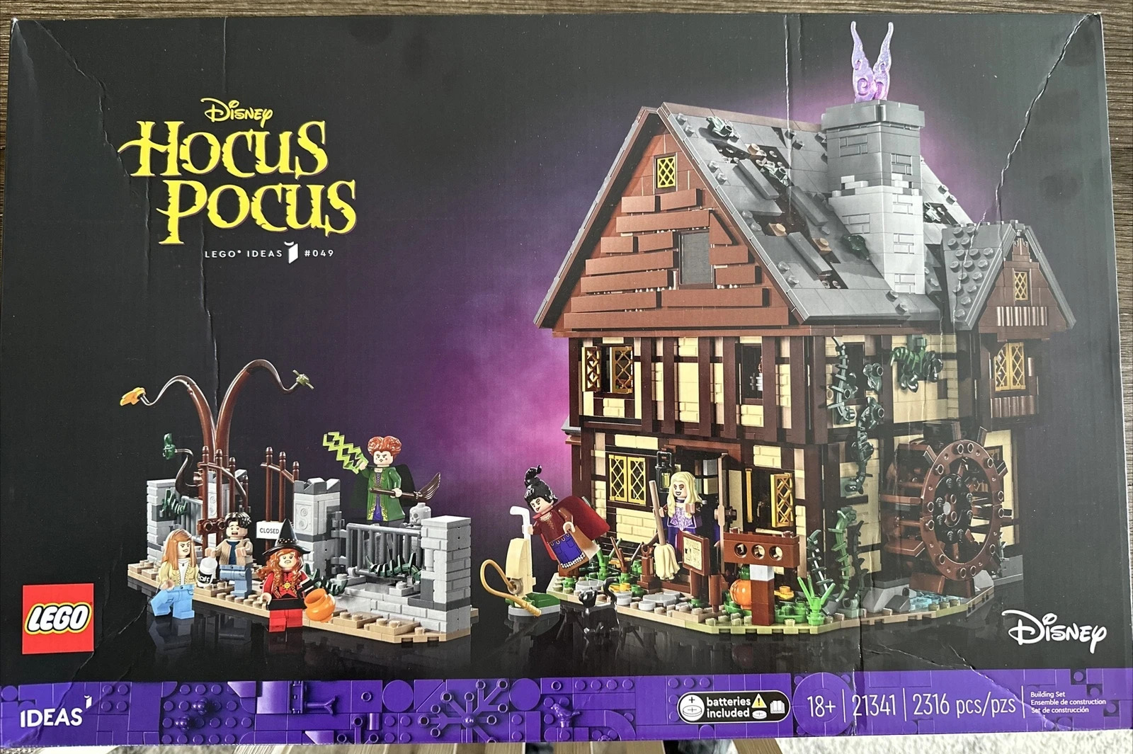 LEGO Ideas: Disney Hocus Pocus: the Sanderson Sisters' (21341) New & Sealed - Image 4