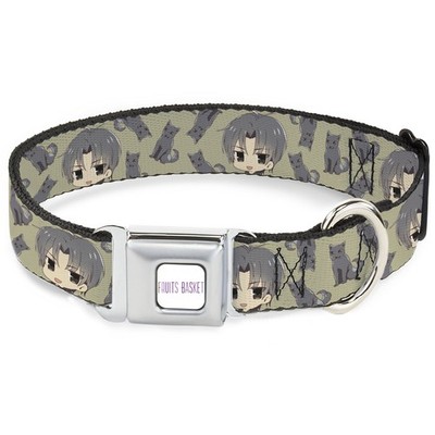 Dog Collar CFBM-FRUITS BASKET Title Logo Full Color White/Purple Fru (US IMPORT)