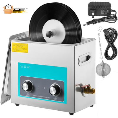 #ad Ultrasonic Vinyl Record Cleaner 6L 40Khz Vinyl Ultrasonic Cleaning Machin $133.41
