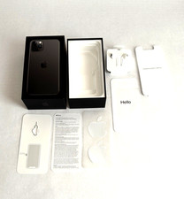 Apple iPhone 11 Pro 64GB, Black, Model A2160 Empty Box Only w/Apple Stickers