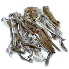PINE SQUIRREL MICRO ZONKER STRIPS (Complete Hide) - Hareline Fly Tying Material