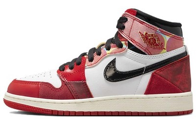 Size 4.5 (GS) - Jordan 1 Retro OG x Marvel High Spider-Man: Across