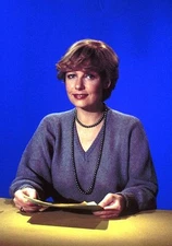 Dagmar Berghoff Hamburg ARD "Tagesschau" studio hand hands mod- 1970s Old Photo