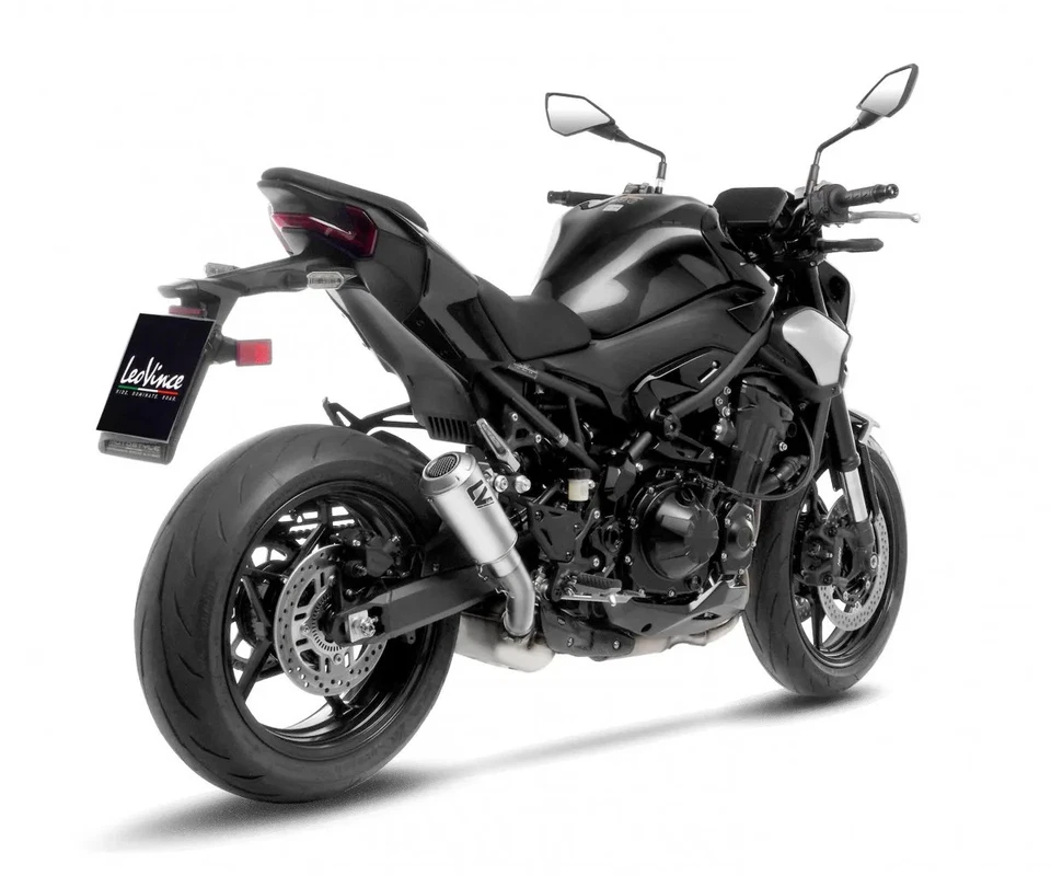 Silencieux slip-on LeoVince LV-10 Homologué ECE EURO 5+ KAWASAKI Z 900 2025 2026 - Photo 4/4