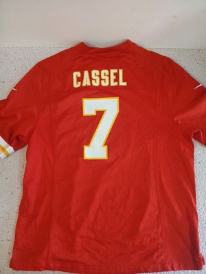 Nike Kansas City Chiefs Matt Cassel #7 On Field Jersey Red, Size XL