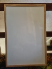 Used but still great condition. Whiteboard with Wooden Frame Dry Wipe Dry Erase