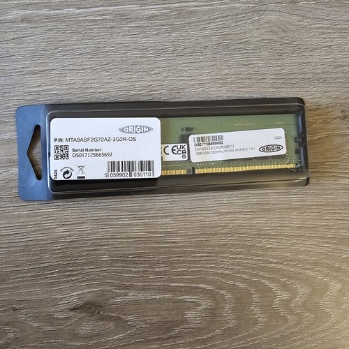 Origin Storage 16GB DDR4 3200MHz RDIMM 2Rx8 ECC 1.2V NEW - Picture 2 of 3
