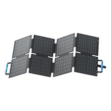 BLUETTI 60W Portable Solar Panel 23.4 High Efficiency IP65 Waterproof Black
