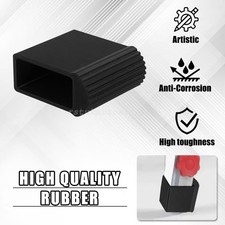 4x Leiterfüße für Traverse Außenschuh Ersatzschuh Ersatzteil Gummifüße 50x22mm