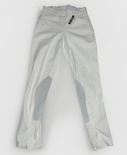 TTS Tailored Sportsman Women  s Size 24 Riding Breeches White Stretch Cotton USA