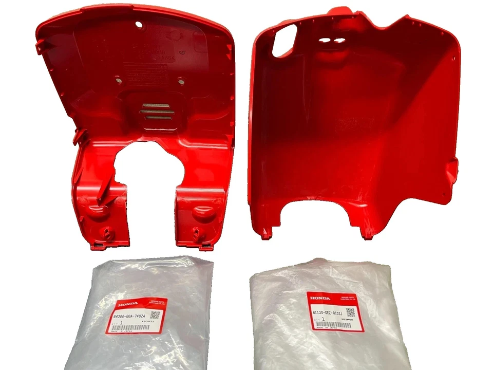 New Genuine Honda 2003 - 2025 Ruckus 50 Nps50 OEM Fighting Red Cover Set Foto 2 de 3