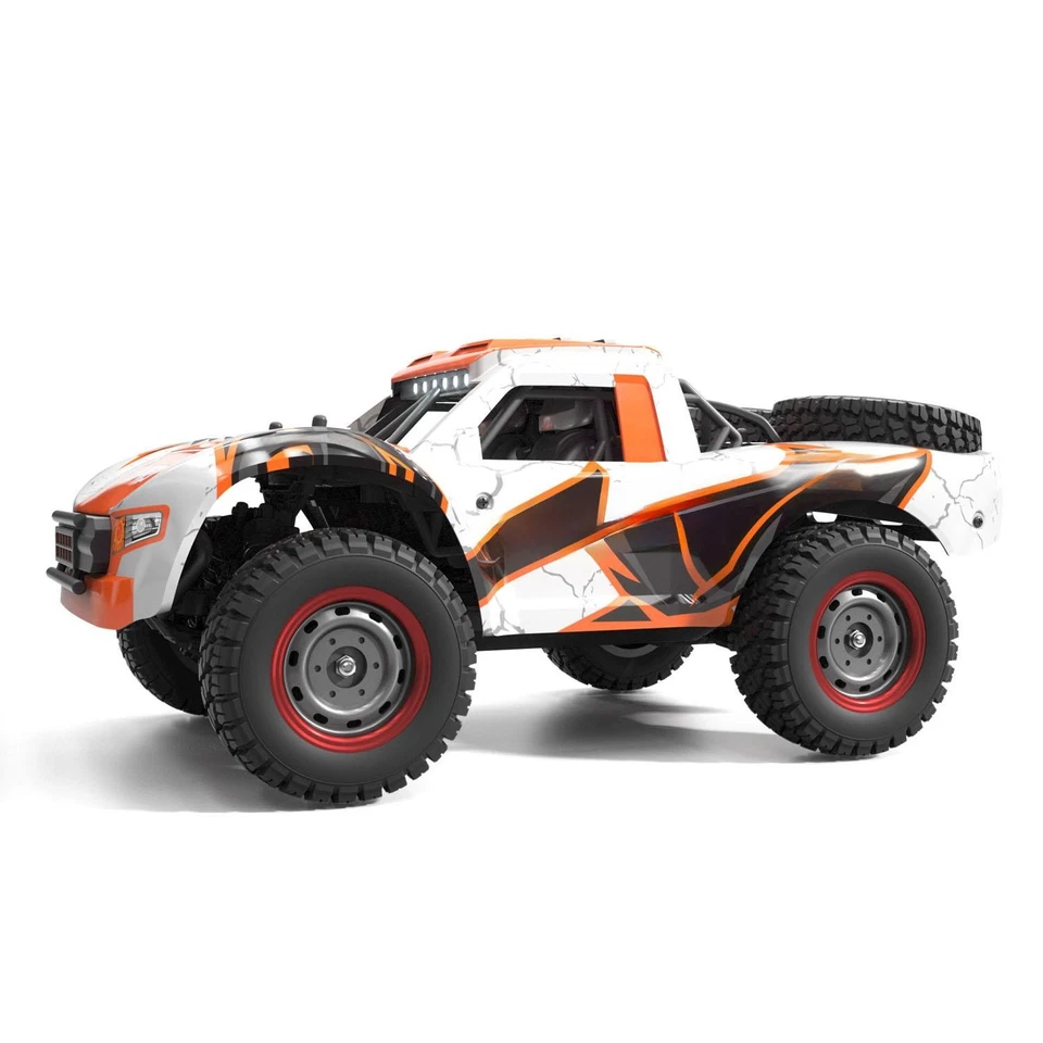 1/14 2.4G RC High Speed Off Road Vehicle 4WD Q130B Brushless Motor LED Light RTR - Image 3 of 4
