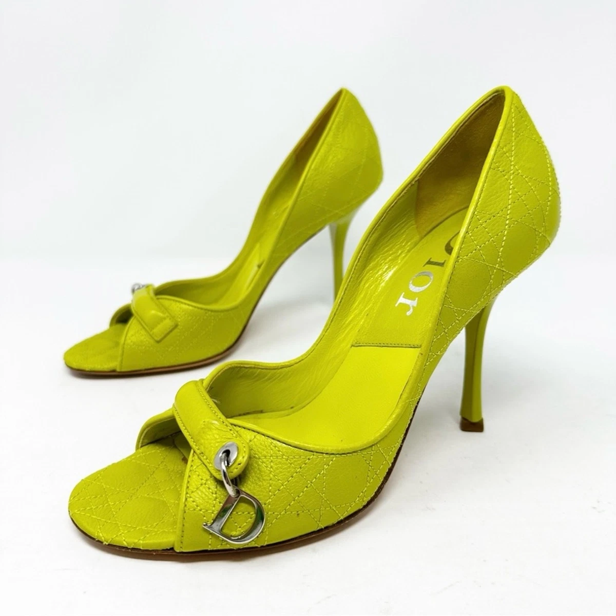 Dior オープントゥパンプス　24-24.5cm 9426_tv.jpg