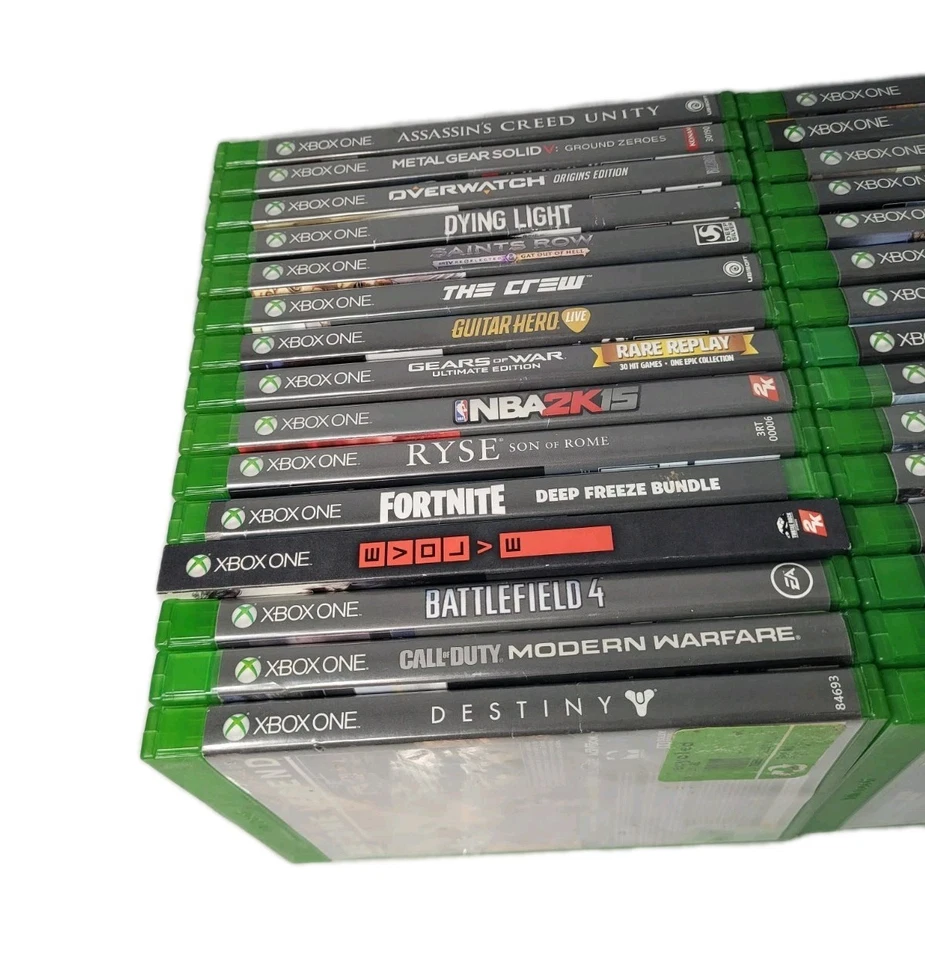 Lot Of 30 Assorted Microsoft Xbox One Original Video Games Assorted 30 Units - Image 4 of 4
