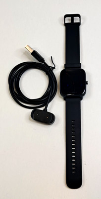 Amazfit Bip 3 Pro Smart Watch A2017 Bundle Black - Works