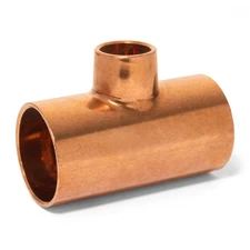 Mueller Streamline REDUCING COPPER TEE CxCxC 4-1/8 x 4-1/8 x 1-1/8 