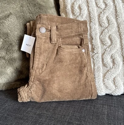Brand New Next Boys Corduroy Trousers Age 4yrs Brown - Image 1 of 3