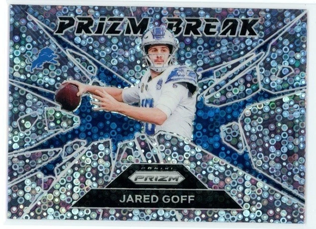 Jared Goff 2024 Panini Prizm No Huddle #9 Detroit Lions Prizm Break