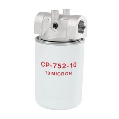  10 Micron Hydraulic Oil Filter Assembly, Spin-On Design, Return Line Filter 