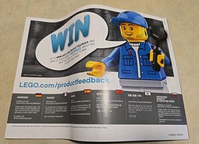 Retired Lego Technic 42062 Container Yard Truck & Loader Vehicle w Manual No Box