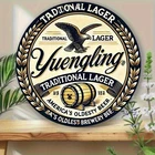 Vintage Yuengling Traditional Lager Tin Metal Signs Home Décor Wall Art 8x8 Inch