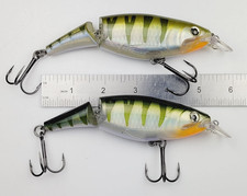 Rapala Lures Lot O3 - X-Rap Jointed Shad Shallow Swimmer Perch - 2 units