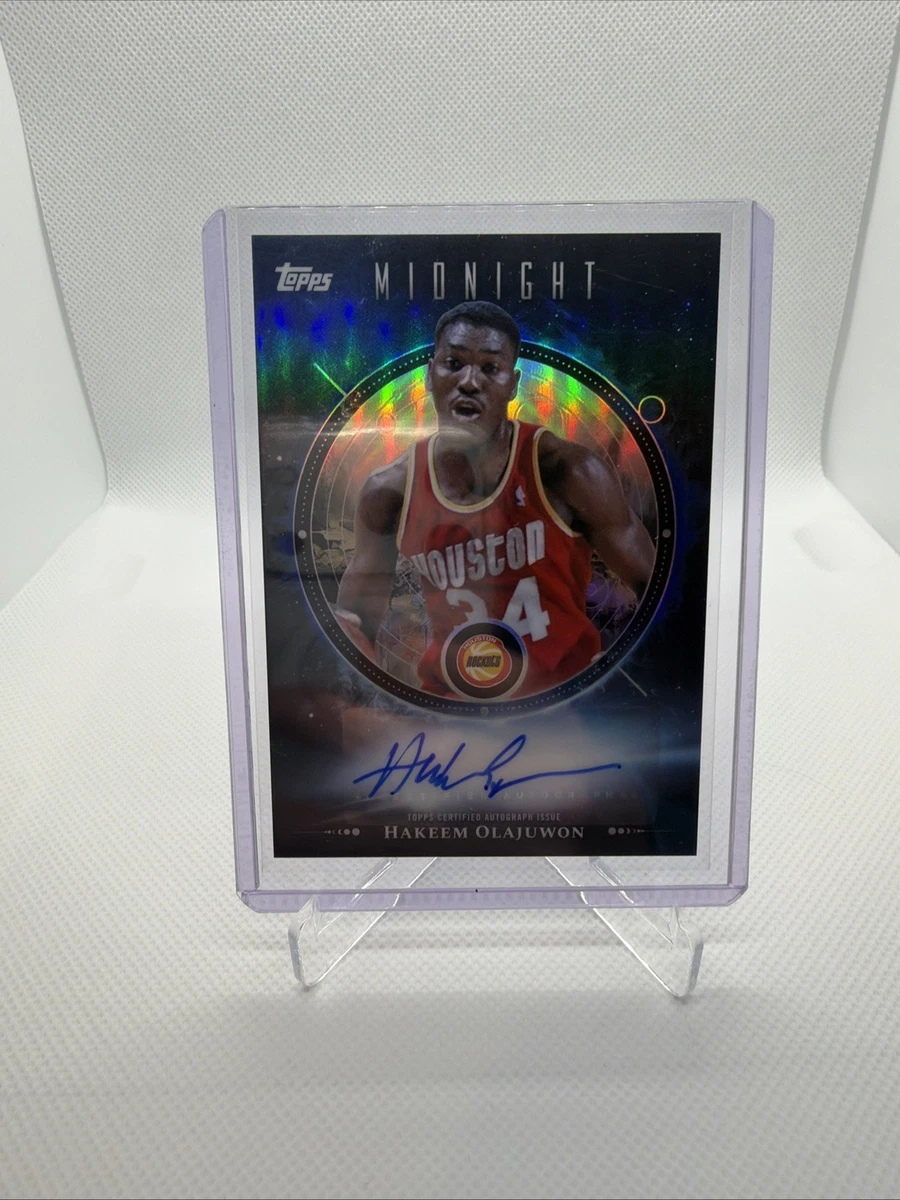 Eminence Hakeem Olajuwon Auto 直筆サイン 2024 Leaf Sports Heroes HAKEEM OLAJUWON Auto Autograph