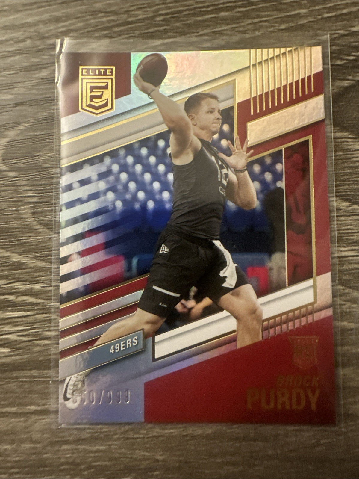 2022 Panini Donruss Elite - Rookies Brock Purdy #185 /999 (RC)