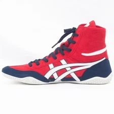 ASICS Wrestling Shoes 1083A001 Red Navy/White(Navy) EX-EO (TWR900 Successor)