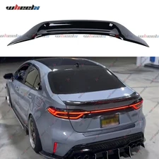 GLOSSY BLACK R STYLE DUCKBILL TRUNK SPOILER FOR 2020-26 TOYOTA COROLLA 4DR SEDAN