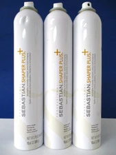 SEBASTIAN SHAPER PLUS + HAIRSPRAY 10.6 oz (dents) Lot of 3