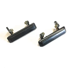 ALL-METAL EXTERIOR DOOR HANDLES / BLACK - SAMURAI '80-'95