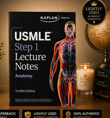 Kaplan USMLE Step 1 Lecture Notes Anatomy 12th Edition Paperback Medical Book
