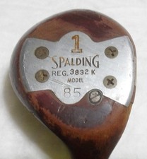 SPALDING JIMMY THOMSON REG 3832K MODEL 85 DRIVER - TRUE TEMPER ROCKET STEEL - R