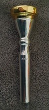 Extremely rare CONN BI-222 trumpet mouthpiece, 24K gold plated PRISTINE