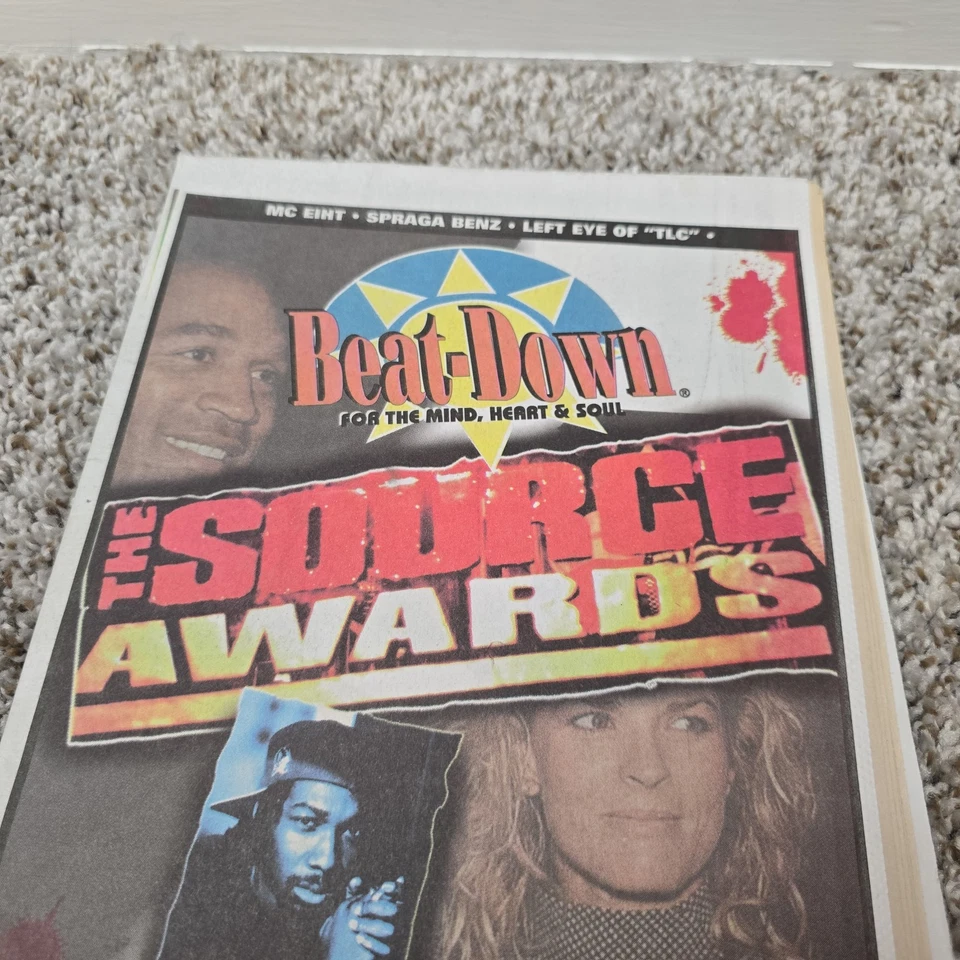 The Source Awards Magazine 90s Warren G G Funk Vintage Hip Hop Music MAGAZINE  - Image 2 of 4