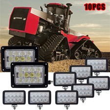 10x Led Work Light Kit Complete Fits For Case Ih 9100-9300 Series/steiger