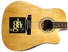 OK GO Signed X2 Autographed CD Cover Acoustic Guitar