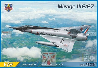 MDV72081 1:72 Modelsvit Mirage IIIE/EZ