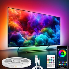 16.4FT for 37 apos; apos;-70 apos; apos; TV/Monitor, ICRGB App  Remote...