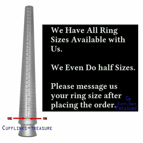 Natural Peridot Gemstone with 925 Sterling Silver Ring for Men's #9902 - Picture 4 of 4