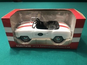state farm 90th anniversary pedal car