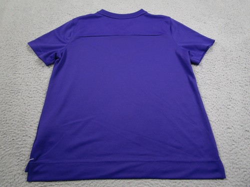 Clemson Tigers Shirt Womens Medium Purple Nike Short Sleeve Dri Fit Casual - Picture 5 of 7