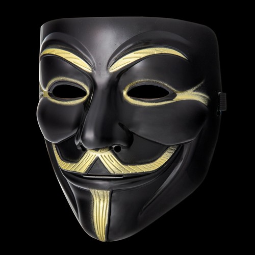 New 1-10 Guy Fawkes Anonymous Face Masks Hacker Halloween Fancy Dress UK - Picture 25 of 176